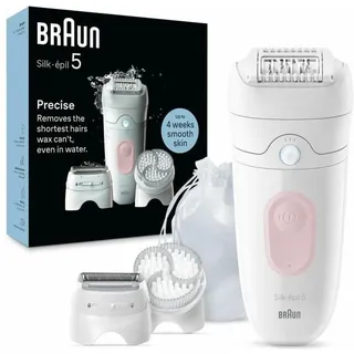 Braun Silk-épil 5 5-060 Weiß/Rosa