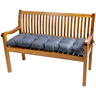 TexDeko Bankauflage 100 x 40 x 8 cm grau 1 St.