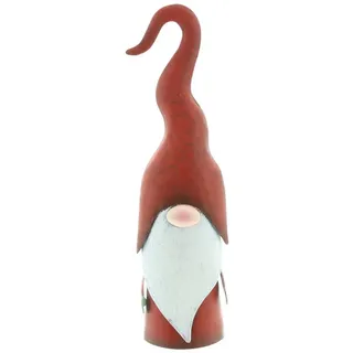 Dekoleidenschaft Wichtel 31 cm rot
