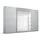315 x 210 x 68 cm Grau