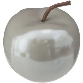 Atmosphera - Deko-apfel Keramik H10cm - Grau
