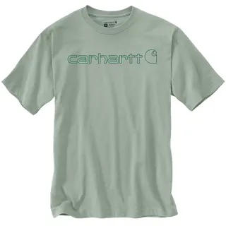 CARHARTT CORE LOGO T-SHIRT S/S grau XXL
