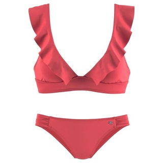 JETTE Triangel-Bikini Damen rostrot Gr.40 Cup A/B