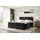 mit und mit mit Stauraum H3-Matratze Doppelbett Springboxbett 120x200 Schwarz