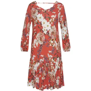 s.Oliver Jerseykleid Koralle/Mehrfarbig 40