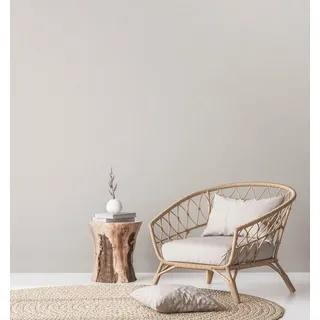 A.S. Création Vliestapete Struktur Einfarbig Textil Optik Grau Weiß Glitzer 38662-6