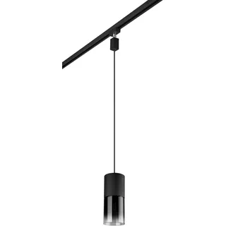 Schienensystem-Hängeleuchte Robin in Grau max. 28 Watt