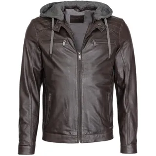 Mustang Lederjacke Dunkelbraun M