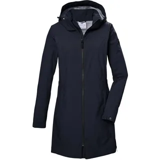 G.I.G.A. DX Damen Softshell Parka/Softshelljacke mit abzippbarer Kapuze GS 76 WMN SFTSHLL PRK, dunkelnavy, 44, 42696-000