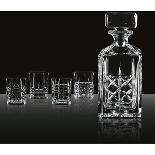 NACHTMANN Serie Highland Whisky Set 5 teilig Karaffe und 4 Gläser
