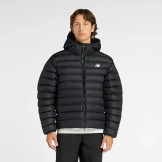 New Balance Hooded Puffer Jacket schwarz XXL