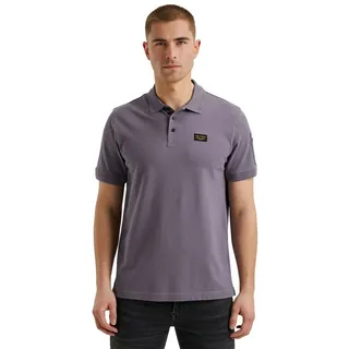 PME LEGEND Poloshirt TRACKWAY POLO (1-tlg) mit Stretch lila
