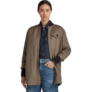 G-Star Bomber Collar Überhemd Brindle S