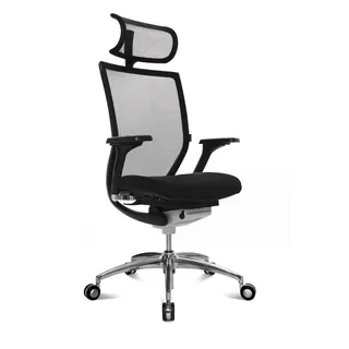 Bürostuhl Drehstuhl Schreibtischstuhl mit Dondola Wagner Titan 10 schwarz