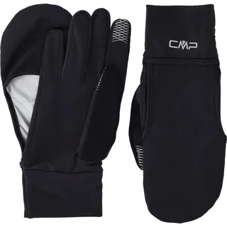 CMP Damenhandschuhe Fäustlinge Schwarz L/XL