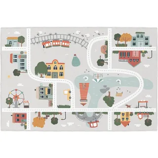 Achoka Little City Kinderteppich 100 x 150 cm