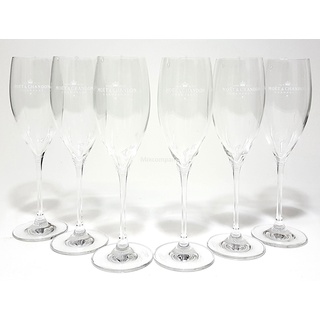 Moet Chandon Gläser-Set - 6x Champagner Gläser