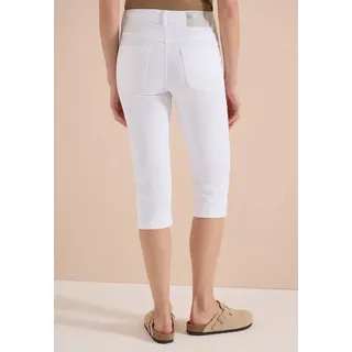 Cecil Slim Fit High Waist Weiß 32