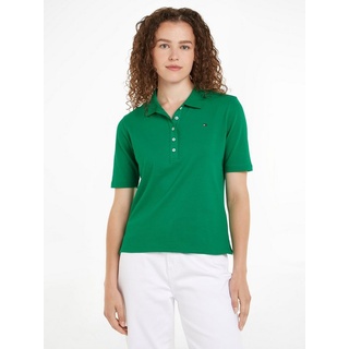 Tommy Hilfiger Poloshirt mit Logostickerei grün L (40)