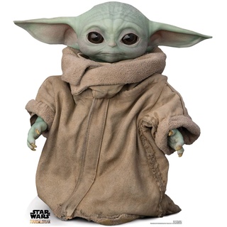 Star Cutouts Ltd SC1515 Force-Sensitive Foundling Child Baby Yoda Star Wars The Mandalorian, mehrfarbig