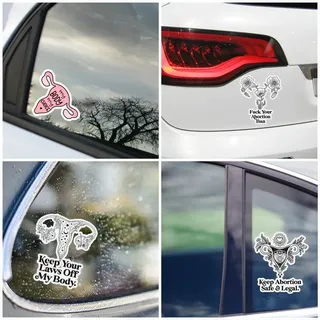 5 Wasserfeste Vinyl-aufkleber Mit Gebärmuttermotiv, Aufkleber Für Reproduktive Rechte Von Frauen, Wasserfeste Aufkleber Für Laptop, Auto, Handy, Wasserflasche
