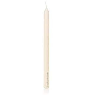Altarkerze, Stabkerze, D = 25 mm, H = 250 mm, Kerze mit Dornbohrung, Farbe: Elfenbein/Creme, deutsche Qualitätsarbeit