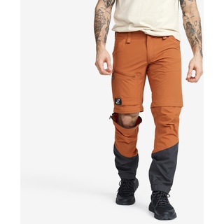 Range Pro Zip-off Pants Herren Teracotta Brown/Anthracite, Größe:S - Hosen > Zip-off-hosen - Orange