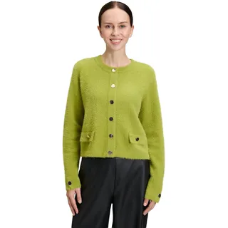 Betty Barclay Casual-Strickjacke mit Knopfleiste Grün M