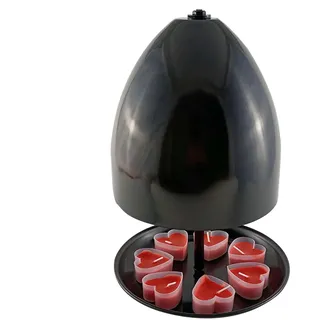 Teelichtofen,Teelichtofen Kerzenheizer - Teelichtherd und Ofen aus Metall,Kerzenofen mit weichem Licht und schneller, Teelichthalter für stabile Räume, Wohnzimmer, Büros