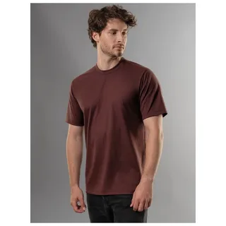 TRIGEMA T-Shirt Deluxe braun M