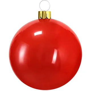 Weihnachtskugel Aufblasbar Ø 45 cm Rot