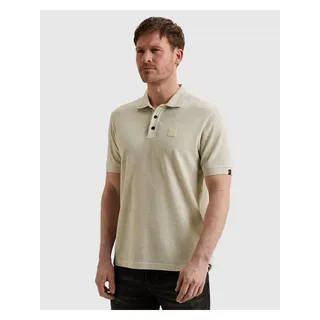 PME Legend Short Sleeve Polo Popcorn Jersey beige L