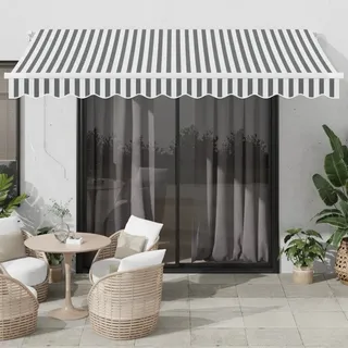 vidaXL Markise 350 x 250 cm anthrazit