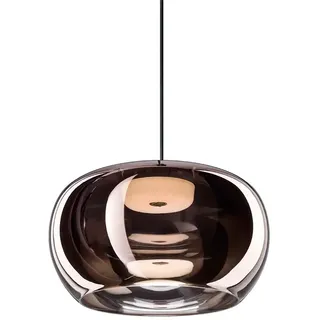 Wever & Ducré LED Design-Pendelleuchte WETRO 3.0, Ø 30cm, 1-flammig, 11W 1850-2800K, CRi >90, dim-to-warm, Glas, kupfer WEV-236388P9