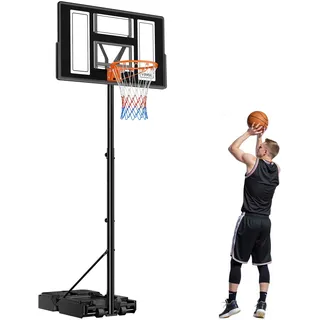 Vevor Basketballkorb Schwarz 135 - 305 cm