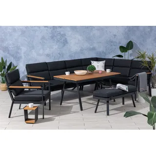 Gardissimo Nabari XL Set 7-tlg. Anthrazit/Braun
