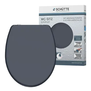 Schütte Duroplast WC-Sitz Anthrazit