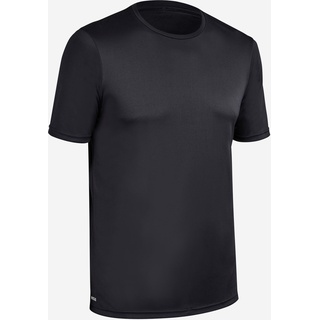 UV-Shirt Surfen Herren kurzarm - schwarz, schwarz, 2XL