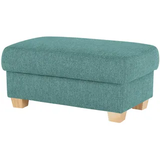 Hocker  Valencia ¦ türkis/petrol ¦ Maße (cm): B: 100 H: 45 T: 60.0