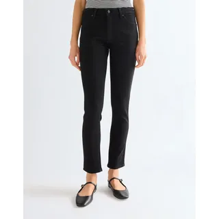 Skinny-fit-Jeans WRANGLER "SIENNA", Damen, Gr. 33, Länge 32, schwarz (retro schwarz), Denim/Jeans, Obermaterial: 78% Baumwolle, 18% Viskose, 3% Polyester, 1% Elasthan, skinny fit lang, Jeans, im Five-Pocket Style