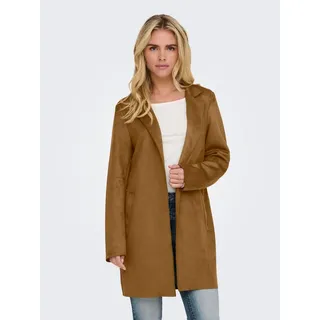 ONLY Kurzmantel ONLSOHO FAUX SUEDE COATIGAN CC OTW braun XS (34)