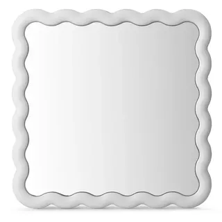Normann Copenhagen - Illu Spiegel, 80 x 80 cm, weiß