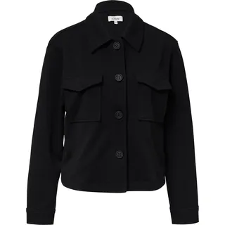 s.Oliver Strukturierte Jacke schwarz 38