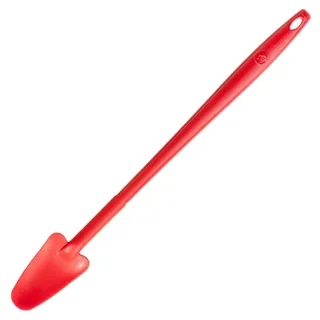 Kochblume Restelöffel L | Premium-Silikon & BPA frei | Hitzebeständig | Spülmaschinenfest | Farbe: rot