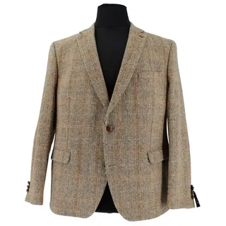 Weis Sakko Marco Harris Tweed Sakko geige Beige beige|braun 68