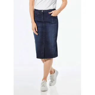 GOLDNER A-Linien-Rock Damen Blau 50