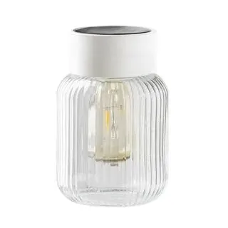 Dehner Solar-Glas Rania, ca. Ø13/H20 cm