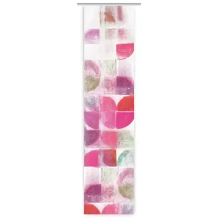 gardinen-for-life Schiebegardine Art Quadrants Pink, Art Collection