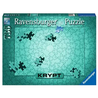 Ravensburger Puzzle Puzzle: Krypt Metallic Mint (736 Teile), 736 Puzzleteile