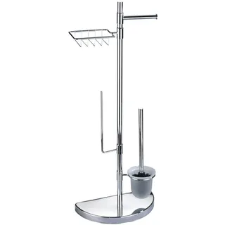 WENKO WC-Bürsten & WC-Garnituren, Edelstahl, silberfarben